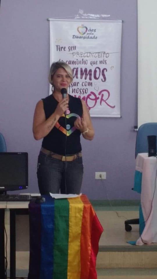 Rosana Cintra, coordenadora da regional goiana do Mães pela Diversidade | Foto: Reprodução/ Redes Sociais