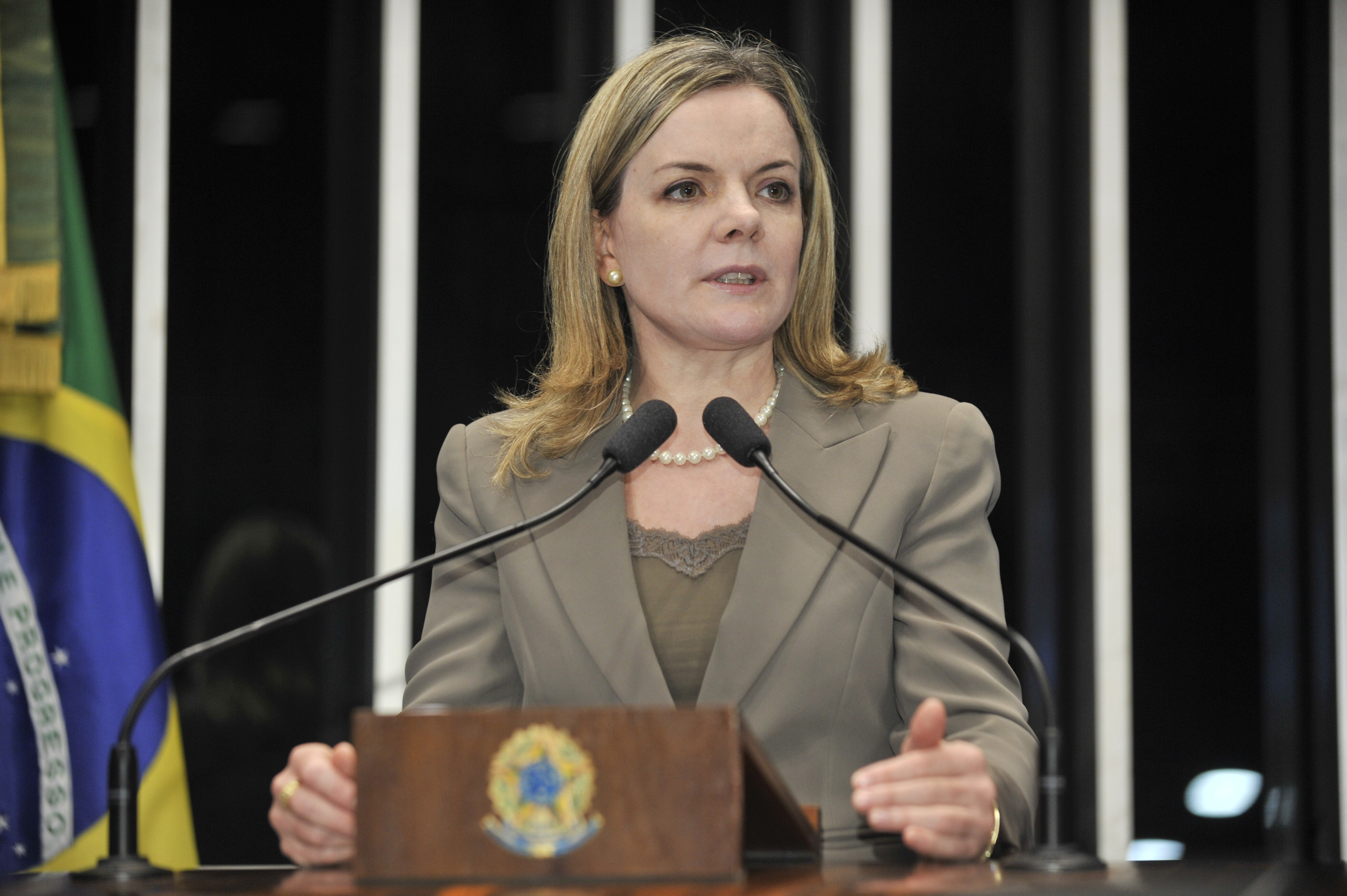 Senadora Gleisi Hoffmann (PT-PR) | Foto: Waldemir Barreto/ Agência Senado