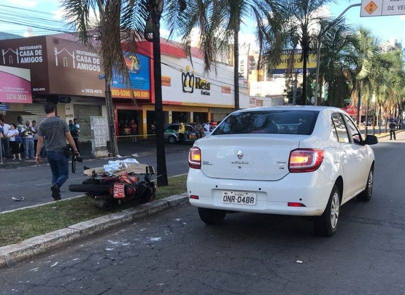 Acidente na Av. T-7 deixa mototaxista morto | Foto: Reprodução/ Dict