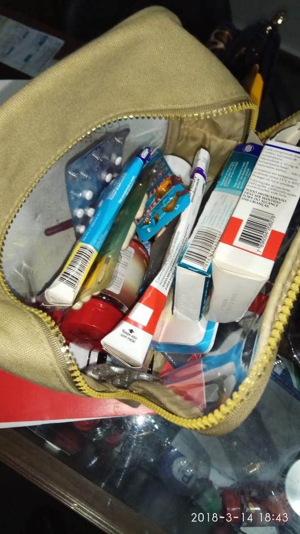 Mulher ingeriu grande quantidade de medicamentos controlados | Foto: Divulgação/ PM