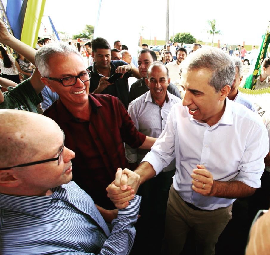 Demóstenes Torres tem ligação histórica com o governador José Eliton | Foto: Reprodução