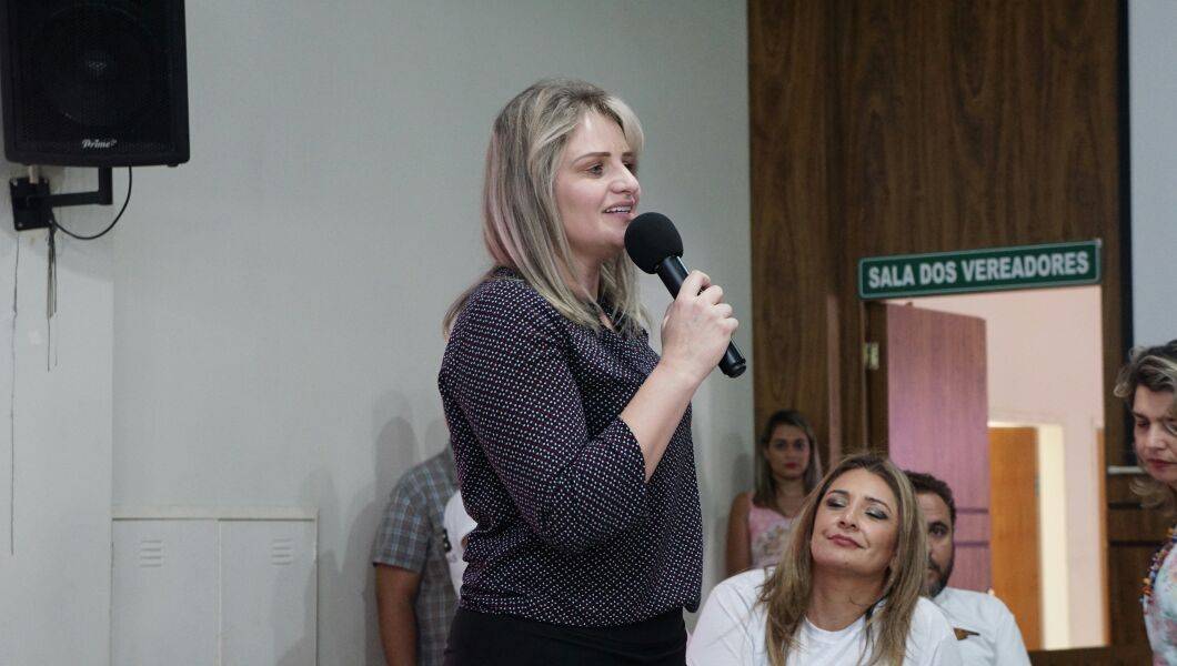 Presidente da JPTB nacional Graziela Nienov | Foto: Folha Z