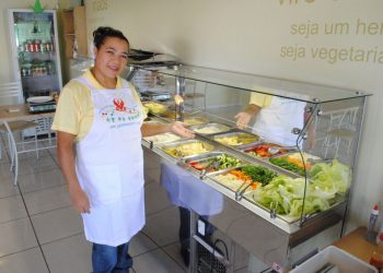 Para Solange Guida, uma das donas do restaurante, um tabu precisa ser quebrado: o de que vegetarianos ou veganos só comem folhas e que as comidas não são saborosas