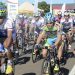 A volta ciclística de Goiás da categoria elite, além de ter os principais ciclistas do País, conta também com equipes de Caldas Novas (Foto: Francisco Frotas)