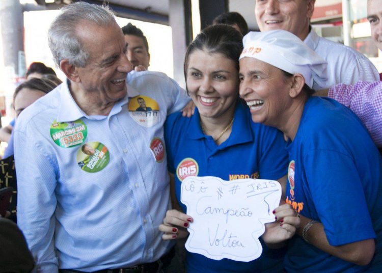 Iris Rezende destacou a necessidade de recuperação Celg para que a falta de energia elétrica não provoque prejuízos aos empreendedores (Foto: Leandro Vieira)