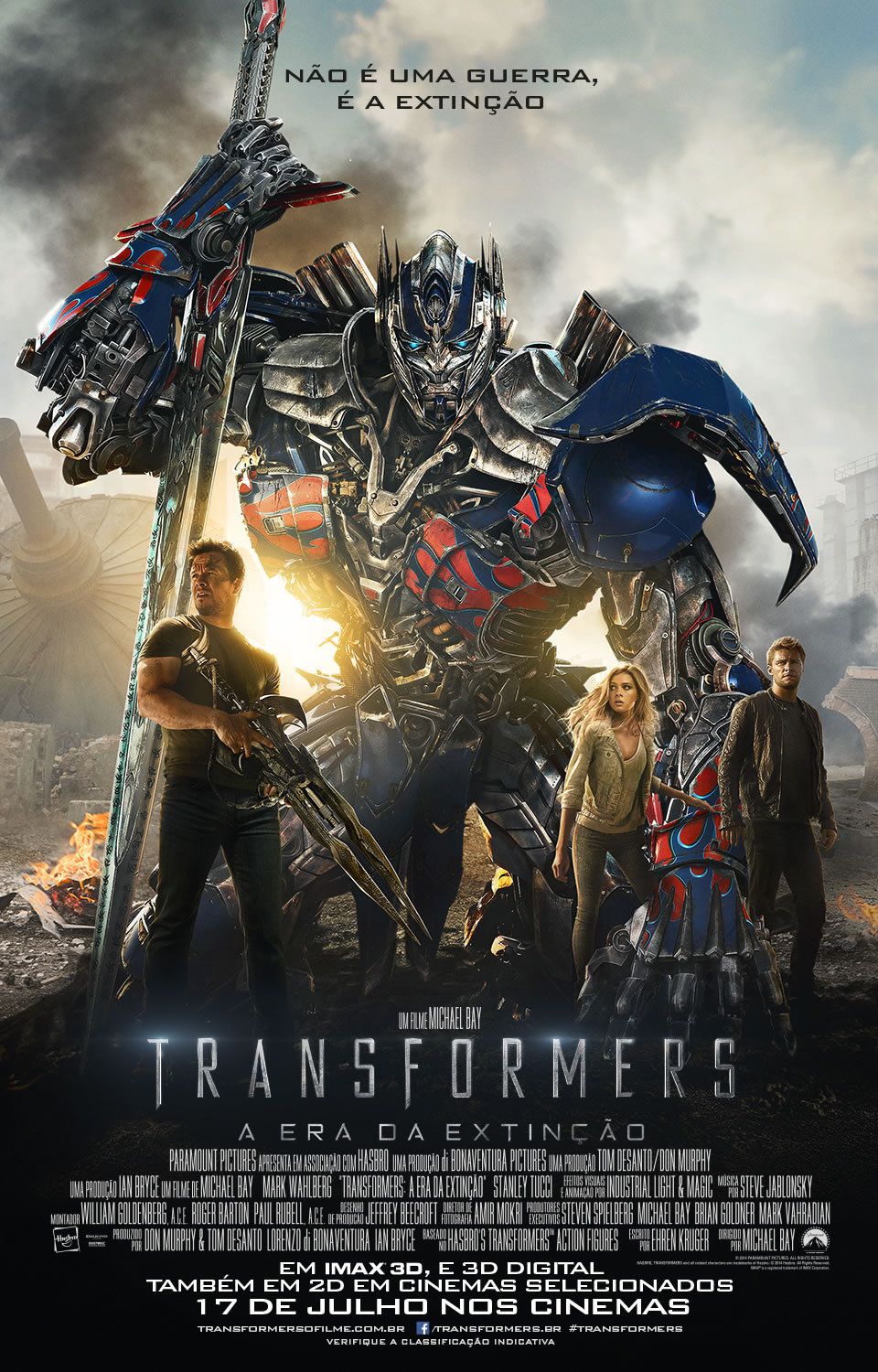 Crítica Transformers 4 - A Era da Extinção