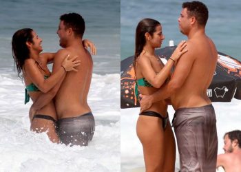 Depois de rumores da separação, o casal aproveitou as férias de 2014 nas praias de Ibiza