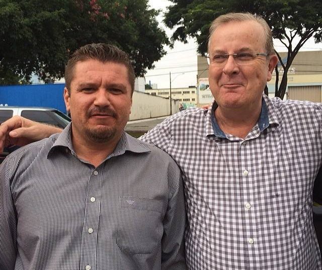 Secretário Luiz Inácio e o prefeito Paulo Garcia / Foto: divulgação