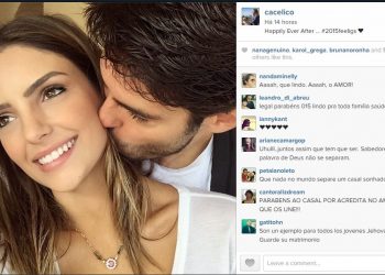 Na rede social, fãs comemoram a possível volta do casal (Foto: Reprodução)