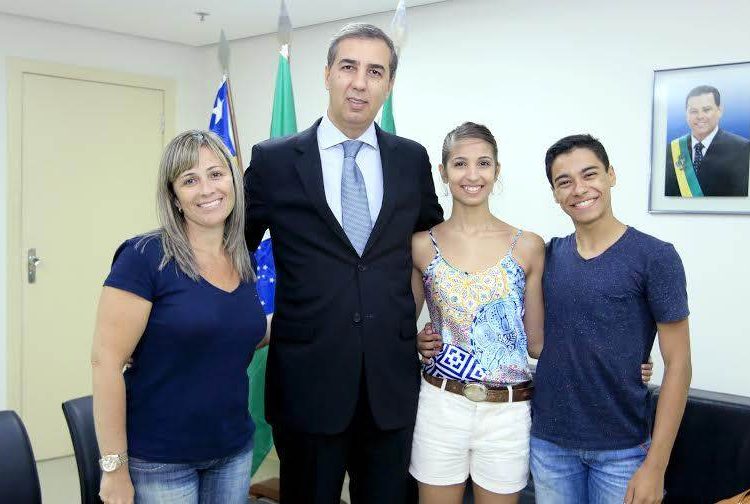 “Desejo todo o sucesso a estes novos talentos de Goiás", disse Eliton