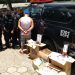 Dono da distribuidora preso por policiais do Bope (Foto: Divulgação/PM)