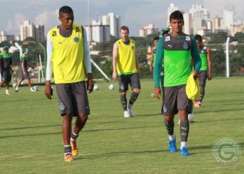 Último treino do Goiás antes do jogo contra o Santo André (Foto: Site Goiás Esporte Clube)