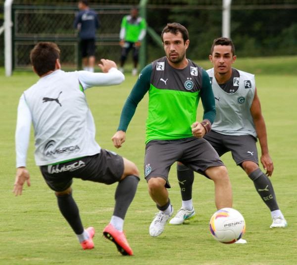 Último treino do Goiás antes do duelo contra o Goianésia (Foto: Site Goiás Esporte Clube)