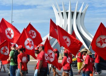 Manifestantes ficarão acampados em Brasília por tempo indeterminado / Foto: Antônio Cruz