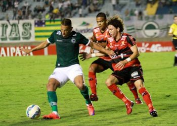 Atacante Wesley marcou um gol e deu duas assistências (Foto: Site Goiás)