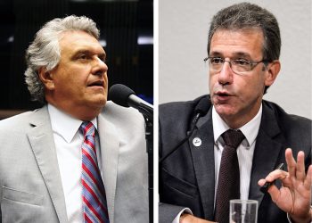 Caiado denuncia irregularidades de Chioro / Foto: Gustavo Lima e Wilson Pereira