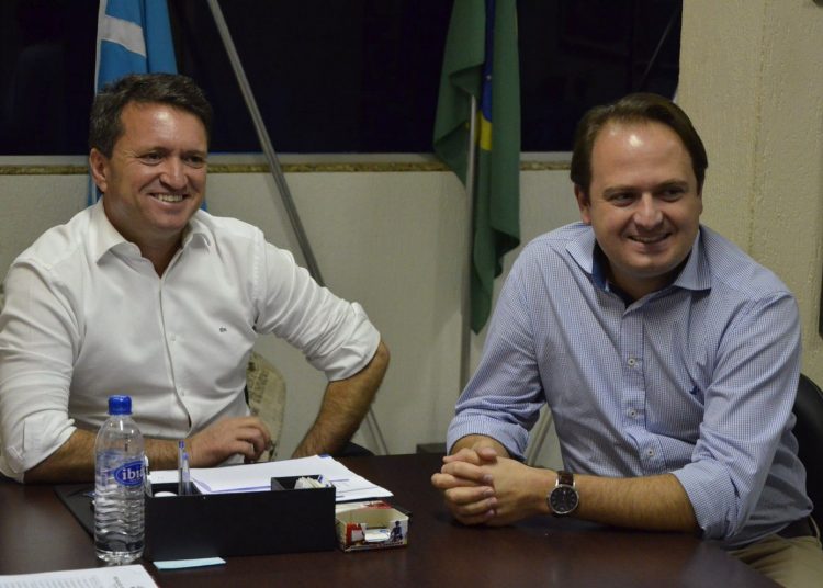 Prefeito de Caldas, Evandro Magal, e o diretor executivo da Imepac, José Júlio Lafayette / Foto: divulgação