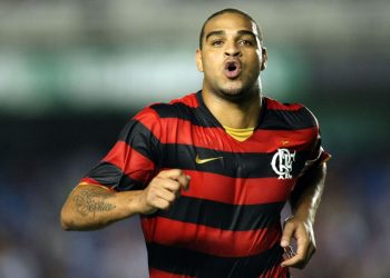 Adriano foi o grande destaque do Flamengo no Brasileirão 2009