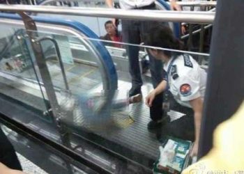 Acidentes em escadas rolantes têm acontecido com frequência na China