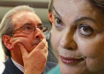 O enrolado Cunha e a despreparada Dilma jamais se respeitaram pra valer / Foto: divulgação