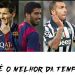 Neymar, Messi, Suárez, Tevez e Ronaldo são os favoritos na disputa (Foto: Montagem)