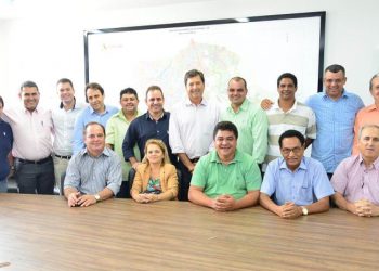 Maguito recebe visita de 14 presidentes de partidos (Foto: Divulgação)