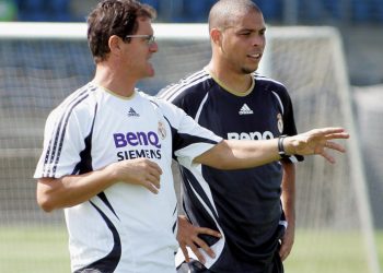 Ronaldo e Capello no Real Madrid
