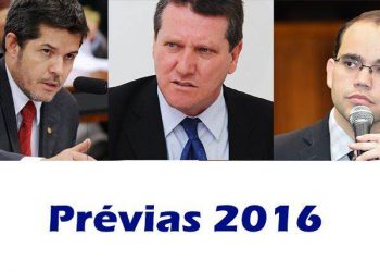 Deputados federais Waldir Soares, Giuseppe Vecci e Fábio Souza querem disputar as eleições 2016 (Foto: Montagem)