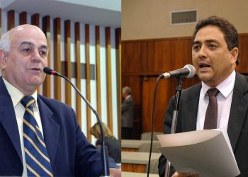 Hélio de Sousa e Talles Barreto são cotados para se filiarem ao PSDB (Fotos: Reprodução/Alego)