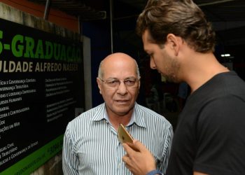 Professor Alcides falou com o Folha Z sobre o encontro de sábado. Tucano garante que lidera as pesquisas / Foto: Valdemy Teixeira