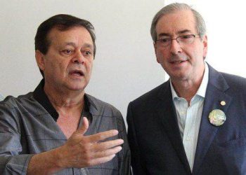 Deputado federal Jovair Arantes e presidente da Câmara Eduardo Cunha (Foto: Reprodução)