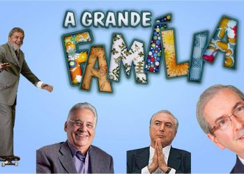 A Grande Família Política (Foto: Montagem)