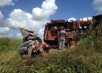Acidente deixou oito mortos na BR-135, no Maranhão | Foto: Reprodução / TV Mirante