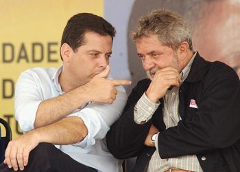 Governador Marconi Perillo e ex-presidente Lula (Foto: Reprodução)