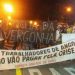 Protesto interrompe passagem da Tocha Olímpica em Angra dos Reis |Foto: reprodução