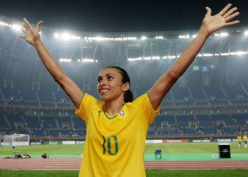 Marta é destaque do futebol brasileiro nas Olimpíadas Rio-2016 (Foto: Reprodução)
