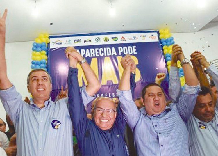 Vice-governador José Eliton (PSDB) na campanha do Professor Alcides à Prefeitura de Goiânia em 2016 | Foto: Divulgação