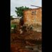Casa de faxineira foi destruída pela chuva em Goiânia | Foto: Divugação