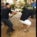 Segurança se desentendeu com dois homens em frente a hotel de alto padrão | Foto: Reprodução