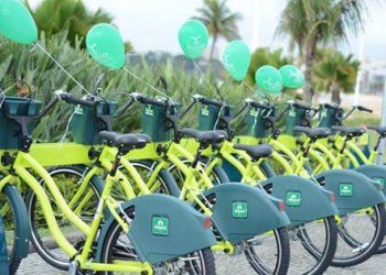 Projeto das bicicletas públicas compartilhadas foi apresentado no início do mês de novembro pelo prefeito | Foto: Edilson Pelikano