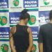 Adolescentes são apreendidos após furtar loja de celulares no Centro de Goiânia| Foto: Reprodução/Polícia Militar