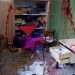 Bandidos danificam grande parte dos materiais pedagógicos e documentos da unidade escolar / Foto: Divulgação