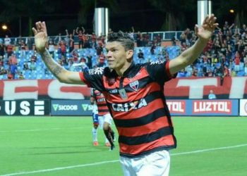 Atlético-GO | Júnior Viçosa abriu o placar no Olímpico. Primeiro gol dele no Goianão e fim do jejum | Foto: divulgação