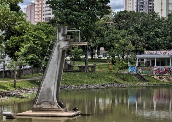 Parque Lago das Rosas é cenário da criminalidade em Goiânia | Foto: Getúlio Gracelli Júnior