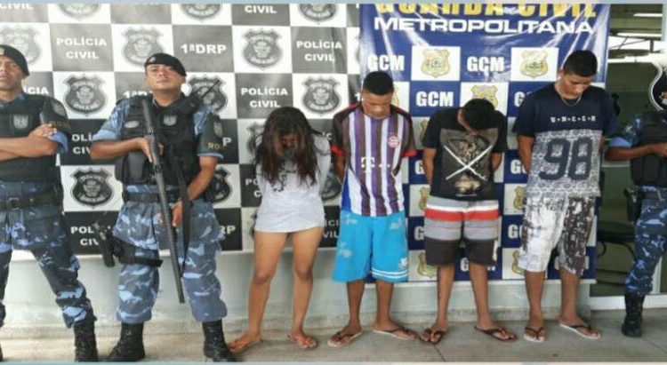 Criminosos foram identificados no Jardim Novo Mundo | Foto: Divulgação/PM