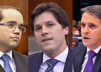 Fábio Sousa (PSDB), Daniel Vilela (PMDB) e Thiago Peixoto (PSD) foram alguns dos deputados goianos favoráveis à Reforma Trabalhista | Foto: Reprodução