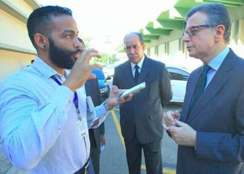 Secretário de Segurança Pública e Administração Penitenciária, Ricardo Balestreri, concede entrevista ao repórter Cleomar Almeida | Foto: Diomício Gomes