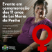 Convite do evento em comemoração aos 11 anos da Lei Maria da Penha | Foto: Prefeitura de Goiânia