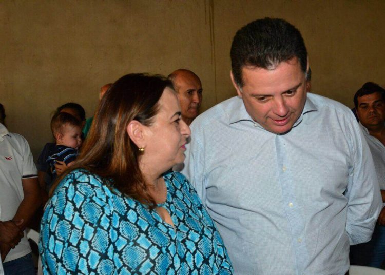 Deputada estadual Eliane Pinheiro (PMN) e governador de Goiás Marconi Perillo (PSDB) | Foto: Divulgação