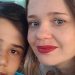 Bárbara Melo ao lado do filho João Pedro, morto aos 13 anos em atentado em Goiânia | Foto: Reprodução / Instagram